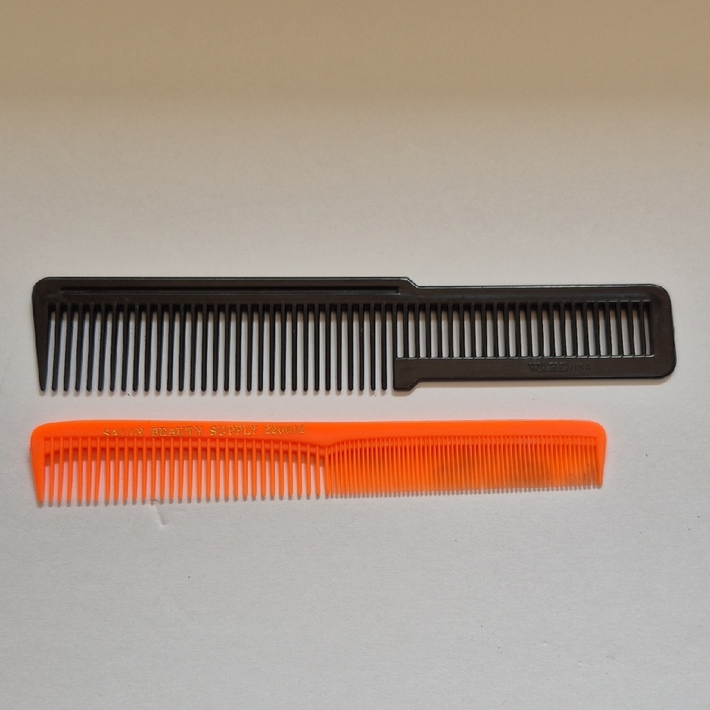 Vintage Wahl & Sally Beauty Salon Hair combs 90's Y2K